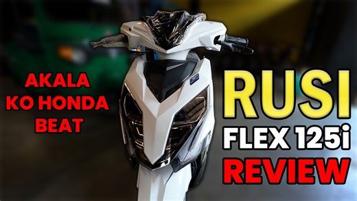 202K views · 1.9K reactions | Ang angas ng Rusi na ito Solid sa porma Rusi Flex 125i Review #rusiflex125i #rusiscooterreview | Saxonwheels MotoVlog | Facebook