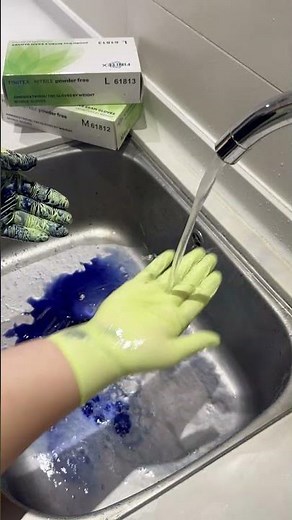 3.2 Mil Green Nitrile Gloves | Oil Proof & Chemical Resistant 🧪 #finitex #nitrilegloves