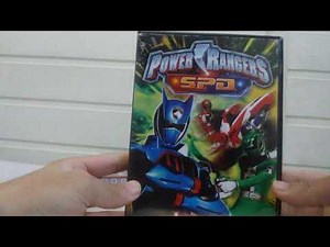 [DVD] power rangers: S.P.D volume 1 ao 5 - buena vista home entertainment