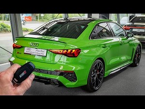 2023 Audi RS3 Limousine (400hp) - Sound & Visual Review!