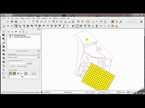 QGIS How do I... Create and rotate a user-defined grid