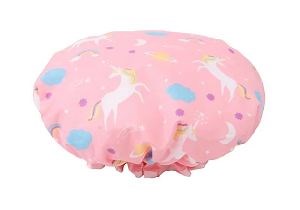 [Hot Item] Custom Waterproof Bath Baby Kids Woman Luxury Plastic Shower Cap