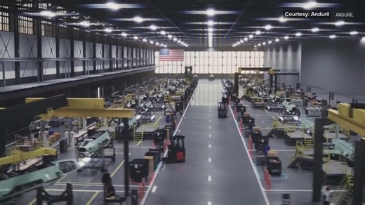 Ohio awards $310 million to Andruil Industries for 4,000-worker advanced manufacturing facility