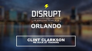 We Suck At Training | Clint Clarkson | DisruptHR Talks