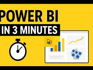 Power BI in 3 Minutes! | Beginner’s Quick Intro (2025)