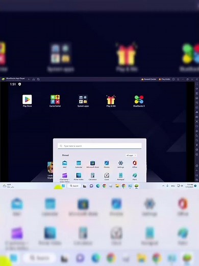 محاكي أندرويد 11 على الكمبيوتر Bluestacks Android emulator