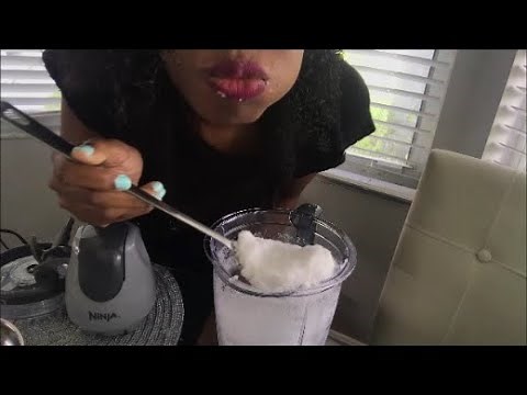 Requested Powdery Ice Tutorial/How to make powdery ice without freezing your blender.