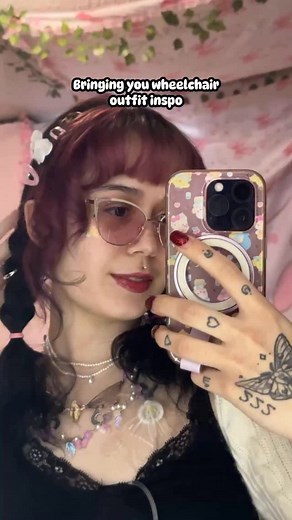 448 reactions · 20 comments | Some cute outfit inspo for my wheelchair baddies  here’s my inspo ⬇️ @ashnikko & her smoochies album @exclusivelyexcellent - first person I saw wear these cool ass tights !!! Also they’re an absolute legend at layering and styling 朗 | Inked.Bunnyx | Facebook