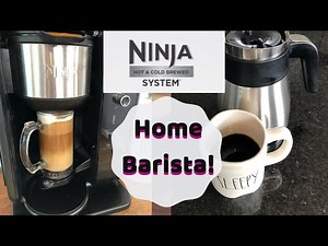 Home Iced Coffee Recipe! (YUM!!) Ninja Coffee Hot and Cold Brew Demo | Product Demonstration