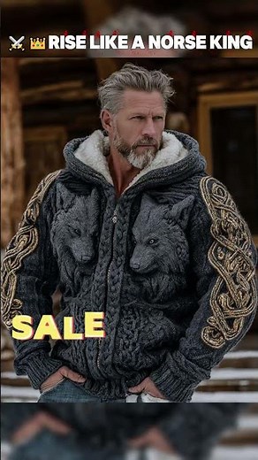 Viking-Inspired Winter Fashion for Men ⚔️❄️ | Bold, Warm, and Ready for Battle