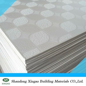 [Hot Item] 2X2 PVC Laminated Gypsum Board False Ceiling Tiles Price Philippines