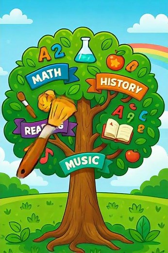 The Learning Tree... Where knowledge grows for you and me!” (Kids education)
