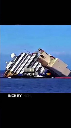 The Costa Concordia disaster in 2012. #education #ships #engineering #facts #learning