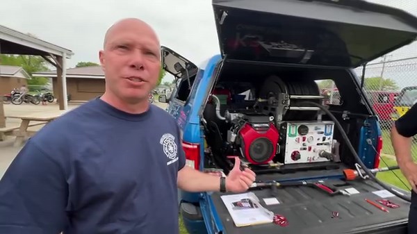 14K views · 91 reactions | ‍ This new firefighting technology is why the B.U.G. Fire Department is hosting their 3rd annual car and motor show today! Check out this NEW UHP firefighting equipment. Ultra High Pressure may change the way fires are fought!  | Let’s Go Door County | Facebook