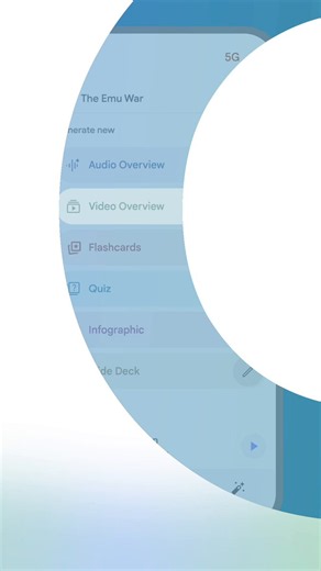 You can now create 60-second vertical Video Overviews in @NotebookLM. 🎬Just upload your notes, study guides or links to get a short vertical video breaking down your most complex concepts. It’s powered by Nano Banana 2 Lite — our newest Gemini Image model.