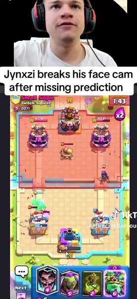 Jynxzi Breaks Facecam After Missed Prediction