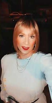 Boy to Girl Transformation Vintage Chiffon Dress 🔥💙💋