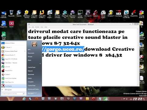 CREATIVE SOUND BLASTER DRIVER FOR WINDOWS 7 8 X64 32