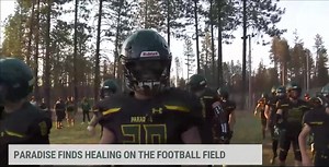 15K views · 139 reactions | Last year, the Camp Fire absolutely devastated the town of Paradise, California. It was the deadliest and most destructive wildfire in California history. Today, the Paradise High School football team has found healing on the field. | The Weather Channel | Facebook