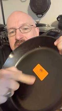 What are Lodge Cast Iron “seconds” pans?