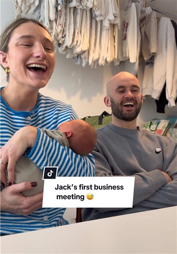 Jacks first business meeting 😅