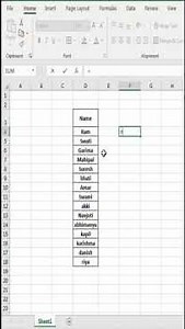 Instant put comma in word #excel #exceltips #comma #exceltutorial #msexcel