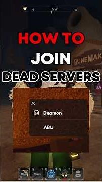 How To JOIN DEAD SERVERS in The Forge Roblox! #roblox #theforge