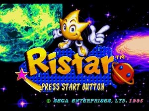 Ristar [USA] (Genesis) Title Screen