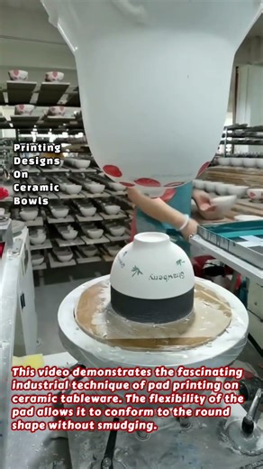 Printing Designs On Ceramic Bowls