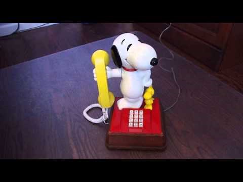snoopy phone ringing
