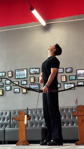 Draw the bow,aim at the target,every arrow is a promise to myself #archery #sport #discipline