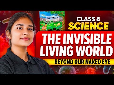 🦠Class 8 Science Chapter 2: The Invisible Living World One Shot New NCERT Curiosity #infinitylearn
