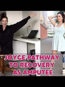 Amputee lady | adaptive prosthetic leg user: pathway to recovery pathway