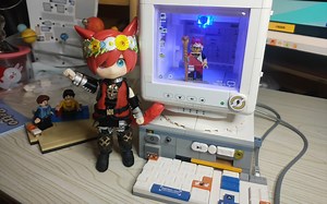 【积木】拼台电脑。无bgm