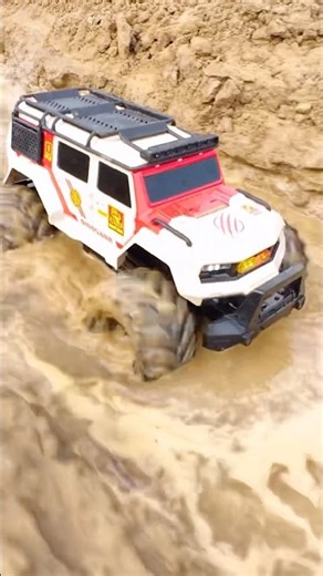 Dinosaur Monster Truck Joins Tesla! Monster Rock Crawler is in Trouble! 🦖🔥 #shorts #monstertruck ,