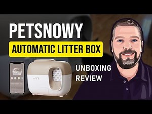 PetSnowy Cat Litter Box Review and Demo | PetSnowy Snow+