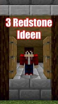 3 Einfache Redstoneideen | LarsLP #minecraft #shorts #viral