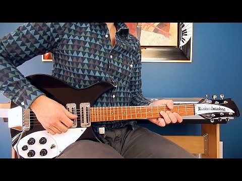 The Beatles - Long Tall Sally - Guitar Cover - Rickenbacker 325C64