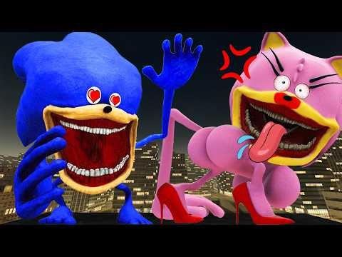 WHAT HAPPENS WHEN SHIN SONIC TAPES SMACK SONIC AMY TAPES LOVE IN GARRYS MOD!