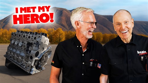 This video is a huge full-circle moment for me. I’ve looked up to Gale Banks since I was 15 years old. His engineering and genius has paved the way for the Diesel performance world and broke many records while doing it. So having Gale walk into my shop is honestly surreal. I got to show him an engine that failed for the exact reason his products are designed to fix. Watching Gale break it down, explain the failure, and talk through the engineering behind it was incredible. We talked about his hi