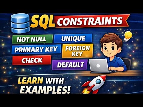 Learn SQL Constraints easily 💻🔥Understand how to control and protect your data! @CodeToLearn-7 