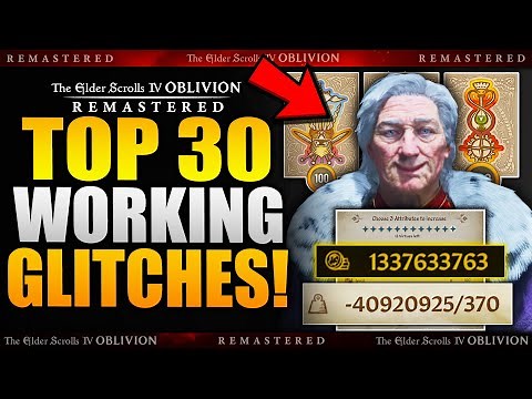 Top 30 GLITCHES in Oblivion Remastered that still Work After Patch (Ultimate Glitch Guide)