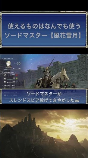 追い込まれたソードマスターが・・・[風花雪月]
