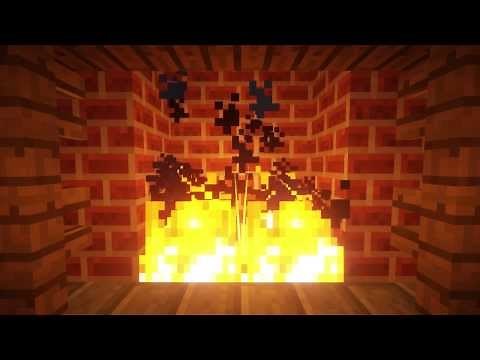 Minecraft Fireplace (3hrs, 1080p)