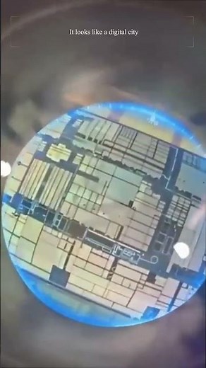 Inside a Microchip under a Microscope