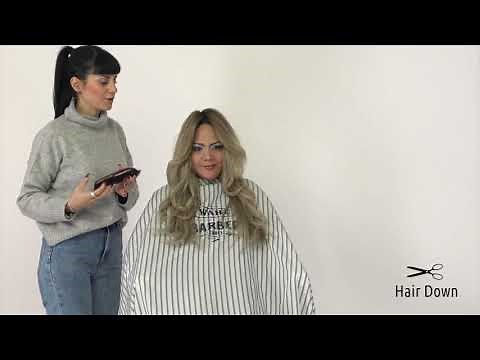 Big hair falling on the floor