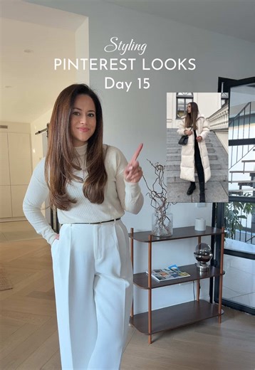 Styling Pinterest Looks Day 15 Mir stehen viele Looks nicht, weil ich viel zu klein bin. Hi mein Name ist Esin und ich teile auf meinem Kanal Fashion Tipp und outift Inspos und halte recht wenig von solchen Pauschalaussagen. Denn unsere Größe sollte uns niemals davon abhalten, gewisse Outfits zu tragen. Mit meinen 1,60 würden mir die meisten von diesem Maximantel abraten. Ich finde allerdings, dass er kombiniert mit Leggings und Stiefeln der perfekte Begleiter für Ausflüge an kalten Tagen ist. W
