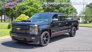 17 reactions | 2016 Supercharged Sport Edition Silverado 575HP meets a 2023 800HP Yenko/SC® Supercharged Silverado Off Road pickup truck this throwback Thursday! #specialtyvehicleengineering #collectible #automotive #nitto #nittotires #brembo #silverado #silveradooffroad #tbt | Specialty Vehicle Engineering, Inc. | Facebook