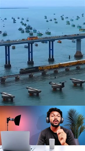 Haidar Ali on Instagram: "भारत का सबसे बड़ा पुल 😮🎢? . . . . . . #facts #trending #viral #shorts #explore"