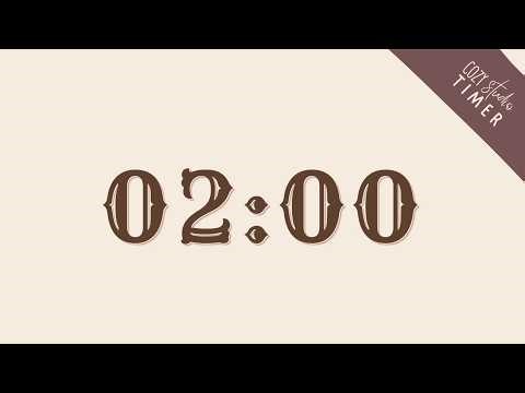 2 Minute Timer 🦋 Quick Break | Vintage Cozy Aesthetic